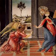 Sandro Botticelli Annunciation painting